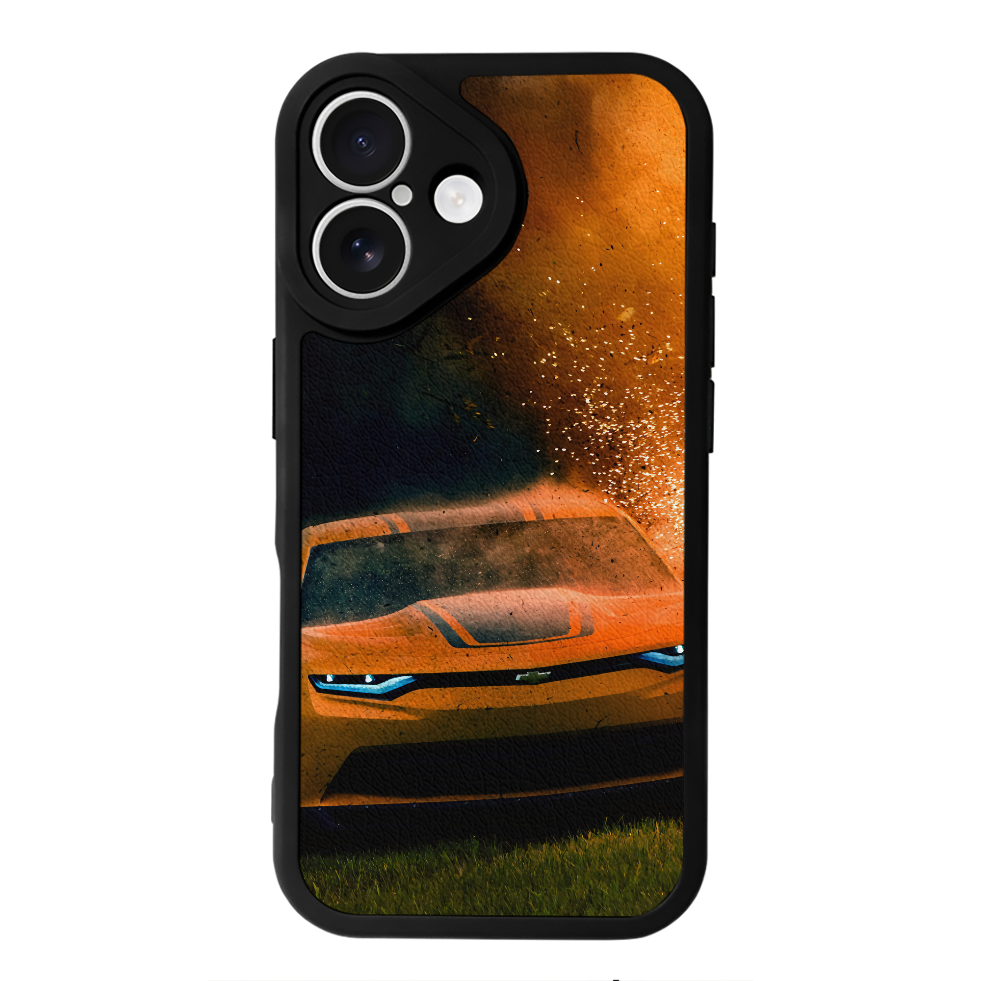 （画像用） Transformers トランスフォーマー 【iPhone 16シリーズ対応】シリコンスマホケース（レザー調） 材質：シリコン